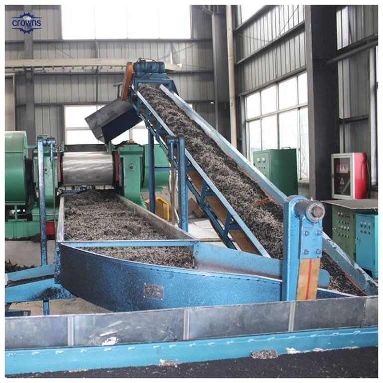 equipos de reciclado de neumáticos-Crowns Machinery