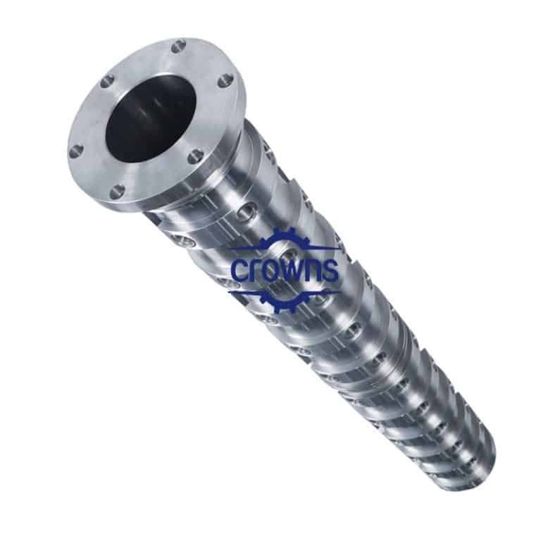 Tornillo extrusor de Crowns Machinery Diseño innovador para un procesamiento eficaz del caucho
