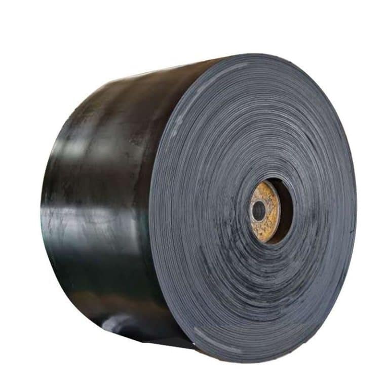 Rollo de material de caucho vulcanizado, producto final del proceso de vulcanización de Crowns Machinery.